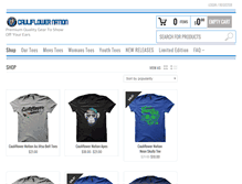 Tablet Screenshot of cauliflowernation.com